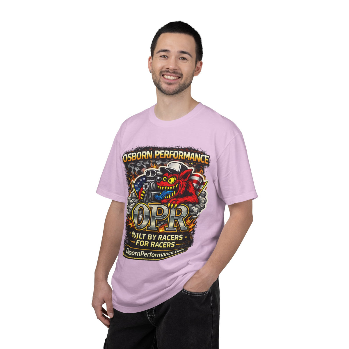T-Shirt — "Osborn Performance OPR" Built by Racers