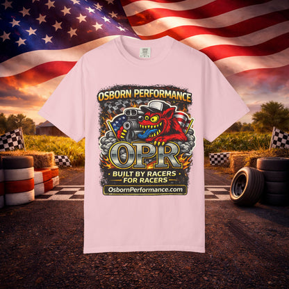 T-Shirt — "Osborn Performance OPR" Built by Racers