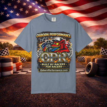 T-Shirt — "Osborn Performance OPR" Built by Racers