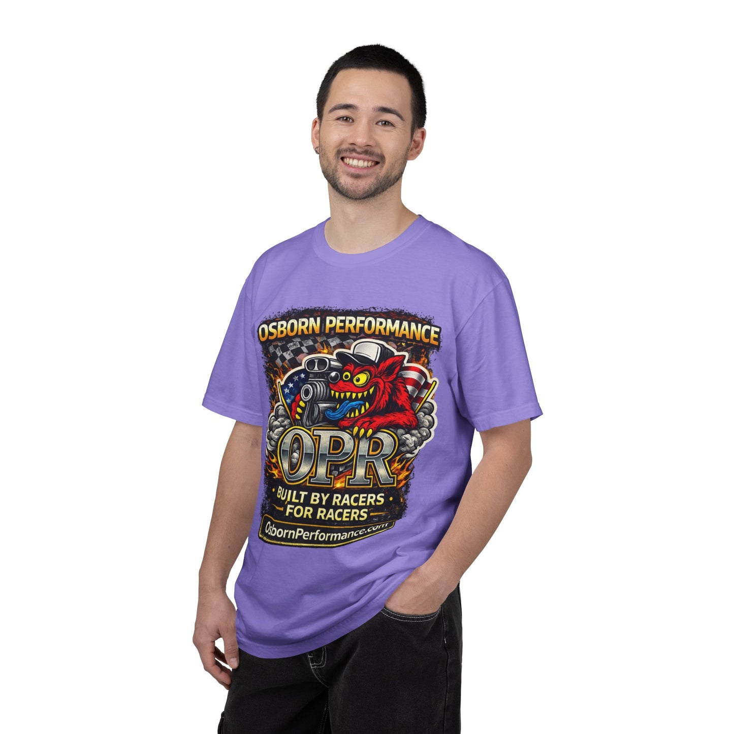 T-Shirt — "Osborn Performance OPR" Built by Racers