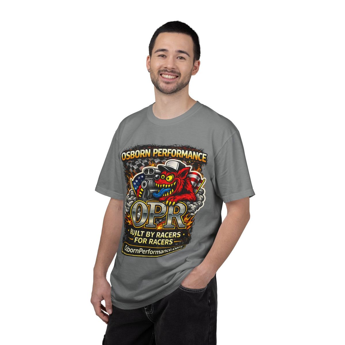 T-Shirt — "Osborn Performance OPR" Built by Racers