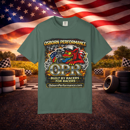 T-Shirt — "Osborn Performance OPR" Built by Racers