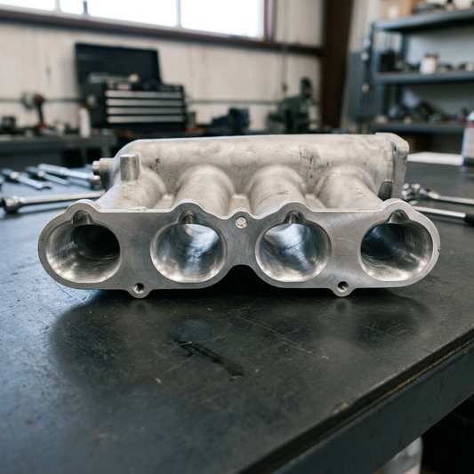 Illustrative intake manifold porting service image