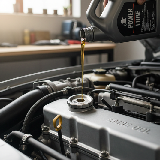 Mobile oil change service